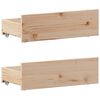 vidaXL Bookcase Bed without Mattress 100x200 cm Solid Wood Pine