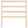 vidaXL Bed Headboard 96x4x100 cm Solid Wood Pine