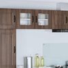 vidaXL Kitchen Cabinet with Storage Kalmar Brown Oak 40 x 31 x 40 cm