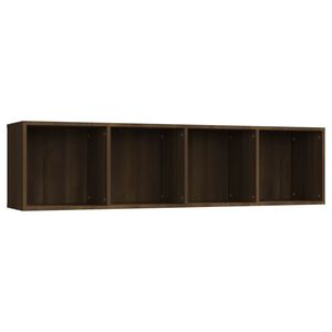 vidaXL Book Cabinet/TV Cabinet Brown Oak 143x30x36cm Engineered Wood
