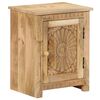 vidaXL Bedside Table Solid Mango Wood 40x30x50 cm
