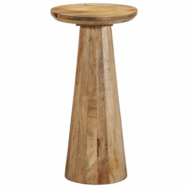 vidaXL Side Table Ø30x60 cm Solid Wood Mango