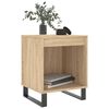 vidaXL Bedside Cabinets 2 pcs Sonoma Oak 40x35x50 cm Engineered Wood