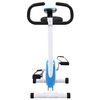 vidaXL Exercise Bike with Belt Resistance Blue