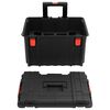 vidaXL Portable Flight Case Black 56.5x45.5x48 cm PP