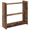 vidaXL Billiard Cue Stand Engineered Wood 60 x 20 x 57 cm Oak Wood