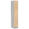 vidaXL Apothecary Cabinet&nbsp;Grey Sonoma 30x41x174.5 cm Engineered Wood