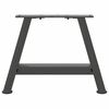vidaXL Coffee Table Legs A-Shaped 2 pcs Anthracite&nbsp;50x(30-31) cm Steel