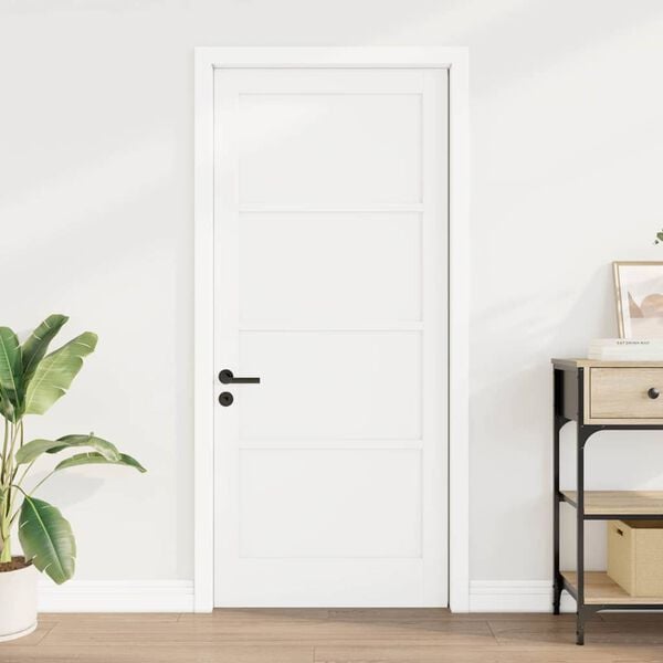 vidaXL Interior Door ORKDAL White 86 x 198.5 cm Plywood