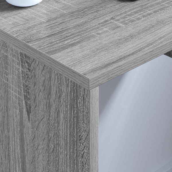 vidaXL Wall-Mounted Desk Grey Sonoma 60 x 45 x 30 cm Engineered Wood