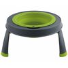Popware Elevated Single Pet Feeder Small Green 306946
