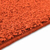 vidaXL Anti-slip Bath Mat Set 2 pcs Orange PP