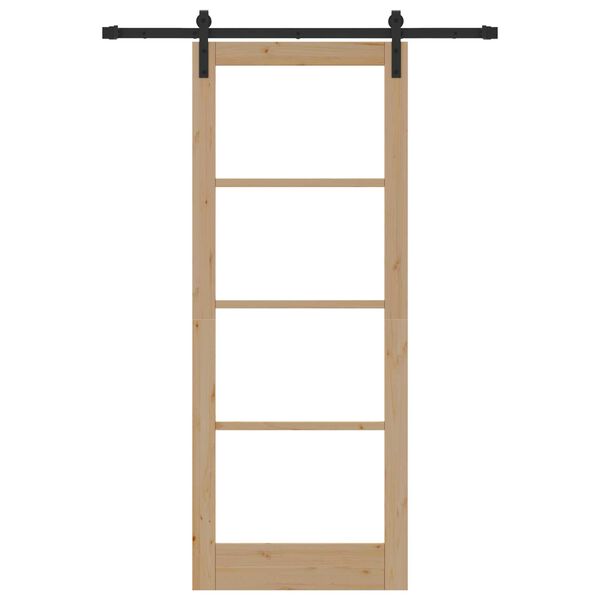 vidaXL Sliding Door ORKDAL Natural 83 x 211 cm