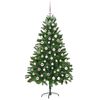 vidaXL Christmas Tree with 300 LEDs with Stand Green 180 cm PE