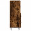 vidaXL Sideboard Smoked Oak 34.5x34x90 cm Engineered Wood