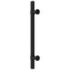 vidaXL Cabinet Handles 10 pcs Black 128 mm Stainless Steel