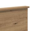 vidaXL Headboard with Headboard Artisan Oak 200 cm Engineered wood