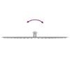 vidaXL Rain Shower Head Stainless Steel 304 50 cm Round