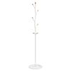 vidaXL Coat Stand White 177 cm Powder-coated Iron