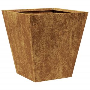 vidaXL Garden Planter 30x30x30 cm Weathering Steel