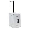 vidaXL Pilot Trolley 47x39x27 cm Silver Aluminium
