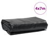 vidaXL Tarpaulin Anthracite 4x7 m 650 g/m&sup2;