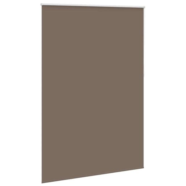 vidaXL Roller blind blackout 164.4x230 cm Fabric Width 160 cm coffee