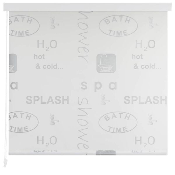 vidaXL Shower Roller Blind 120x240 cm Splash