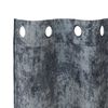vidaXL Velvet Curtains 2 pcs Silver Grey 225 x 140 cm Velvet