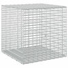vidaXL Gabion with 3.5 mm Wire and 5x2.5 cm Mesh 50x50x50 cm