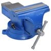 vidaXL Bench Vise Blue 200 mm Cast Iron
