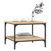 vidaXL Coffee Table Sonoma Oak 55x55x40 cm Engineered Wood