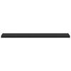 vidaXL Window Sill Black with Wood Grain 140 x 30 x 4.5 cm PVC