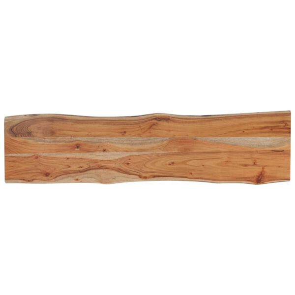 vidaXL Table Top 160x40x2.5 cm Rectangular&nbsp;Solid Wood Acacia Live Edge