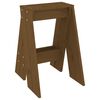 vidaXL Stools 2 pcs Honey Brown 40x40x60 cm Solid Wood Pine