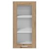 vidaXL Hanging Cabinet with Storage 2 pcs Artisan Oak 40 x 31 x 80 cm