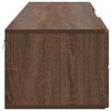 vidaXL Wooden Cabinet Brown Oak 150 x 39 x 30 cm Engineered Wood