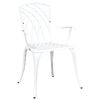 vidaXL Garden Dining Set 7 pcs White Aluminium