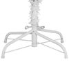 vidaXL Artificial Hinged Christmas Tree with Stand White 180 cm