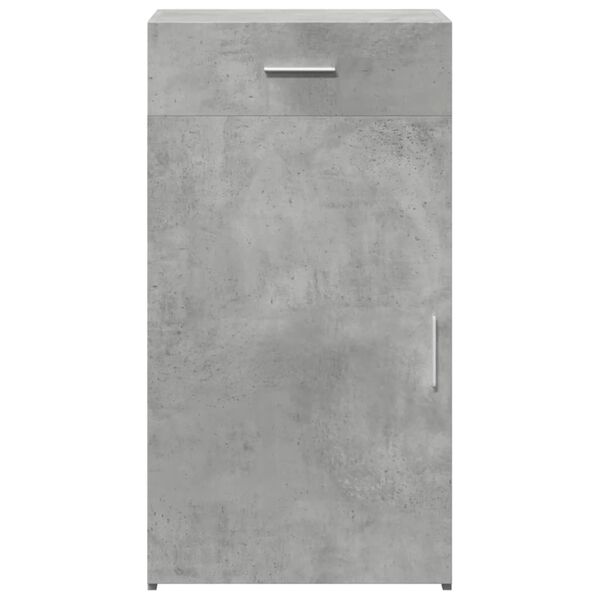 vidaXL Sideboard Concrete Grey 50x42.5x93 cm Engineered Wood
