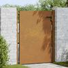vidaXL Garden Gate 100x125 cm Corten Steel