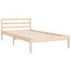 vidaXL Bed Frame without Mattress 100x200 cm Solid Wood