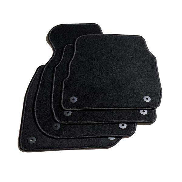 vidaXL 4 Piece Car Mat Set for Audi A6