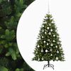vidaXL Artificial Christmas Tree with Bauble 120 cm 150 LEDs
