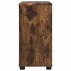 vidaXL Bathroom Basin Cabinet with Shelf Smoked Oak 60 x 30 x 60 cm