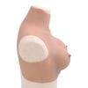 vidaXL Silicone Breastplate Natural C Cup