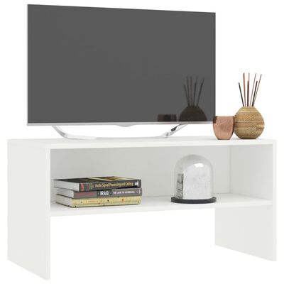 vidaXL TV Cabinet White 80x40x40 cm Engineered Wood