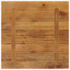 vidaXL Table Top 70x70x3.8 cm Square Solid Wood Mango