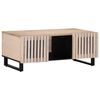 vidaXL Coffee Table White 100x55x40 cm Solid Wood Mango