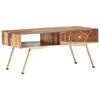 vidaXL Coffee Table 95x50x42 cm Solid Wood